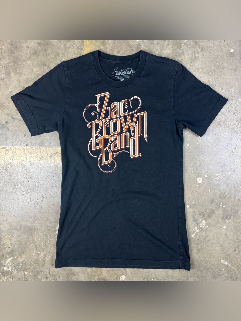 Zac Brown Band T-Shirt Size Small Country Rock Pop 2017 Tour Tee Concert Merch